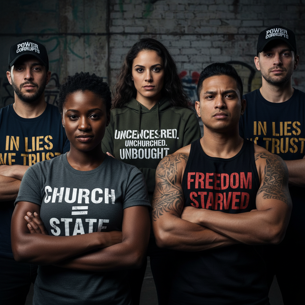 Civil Heresy - Wear Your Rebellion Apparel