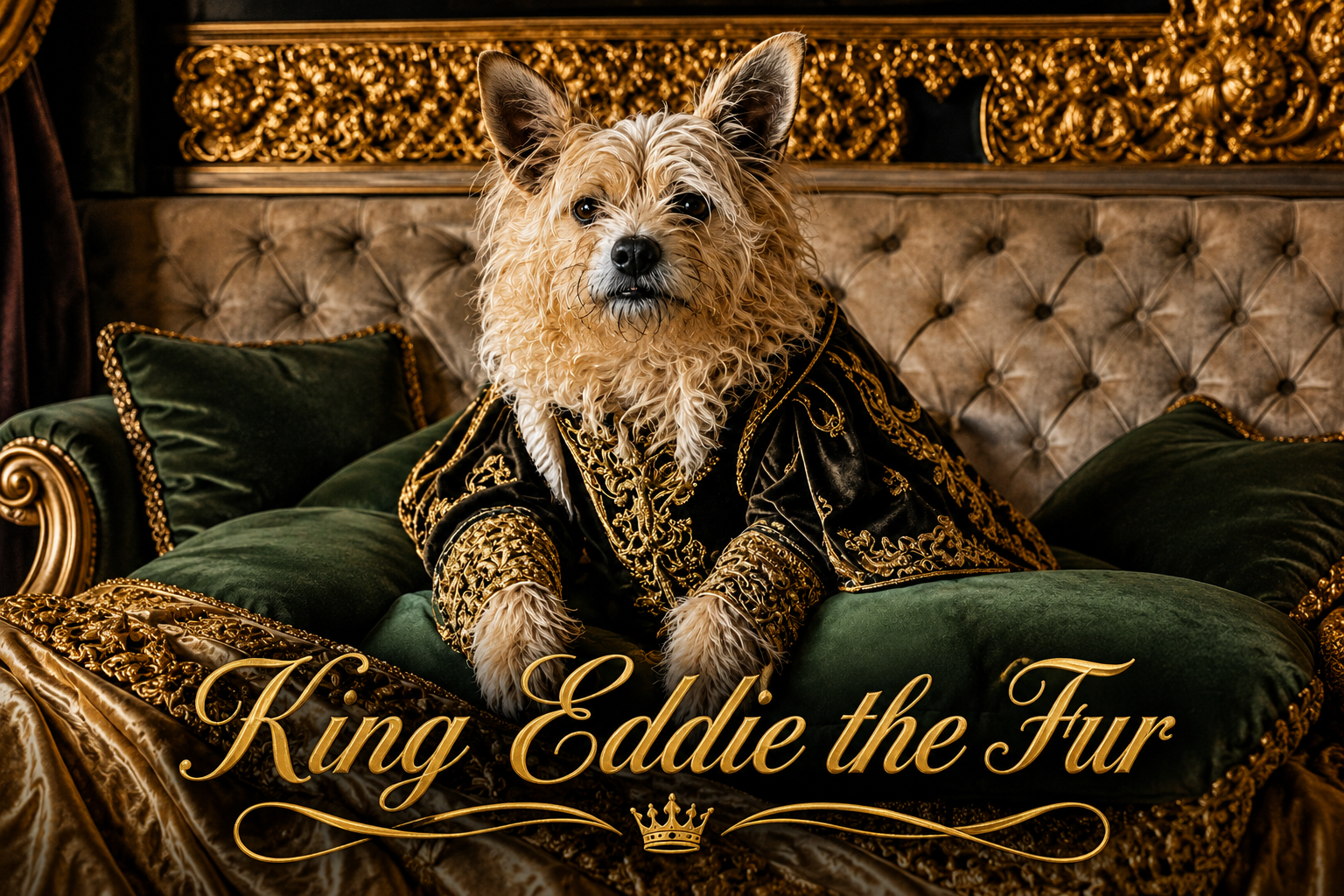 King Eddie the Fur Approved - Protest Apparel - Tees and Caps