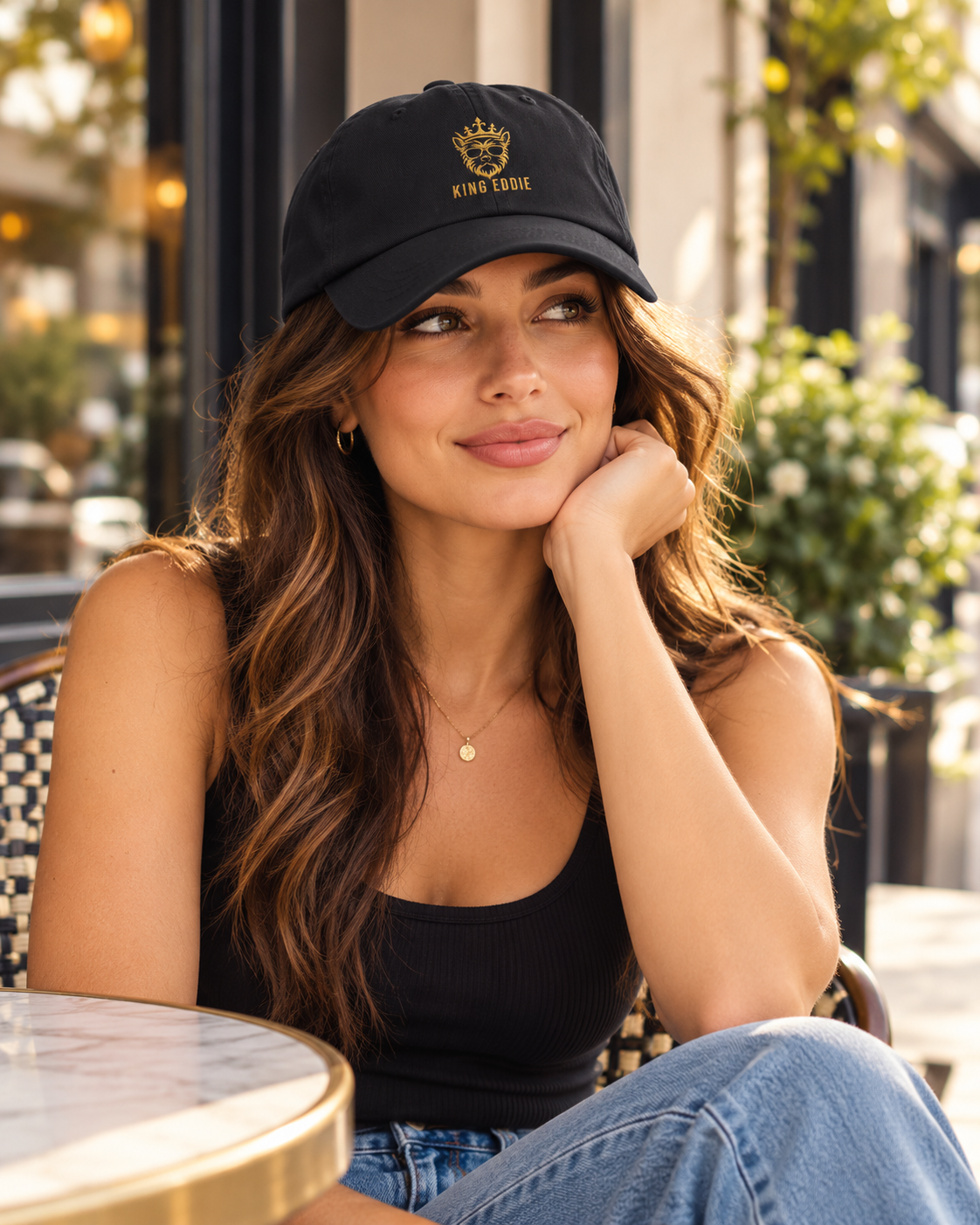 King Eddie Heritage Dad Hat - Signature Crest