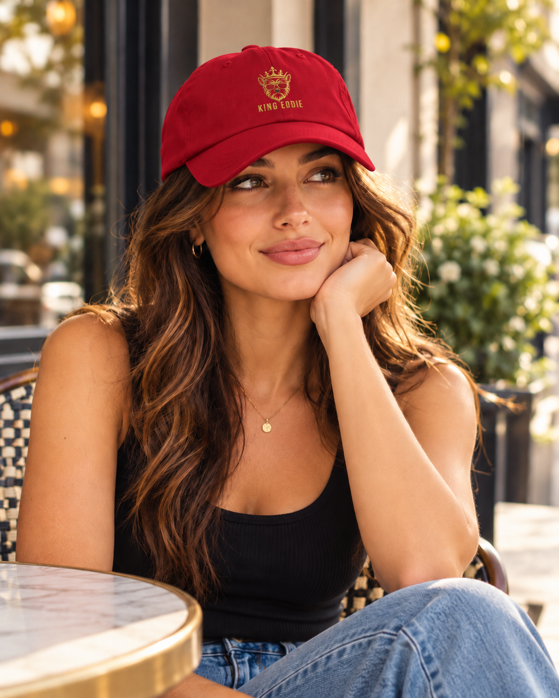 King Eddie Heritage Dad Hat - Signature Crest