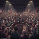 Boos of Betrayal – Dark Political Satire Anti-Authoritarian Digital Art Download