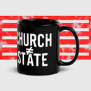Church ≠ State Coffee black Mug – Rebellious Satire Cup for Bold Mornings